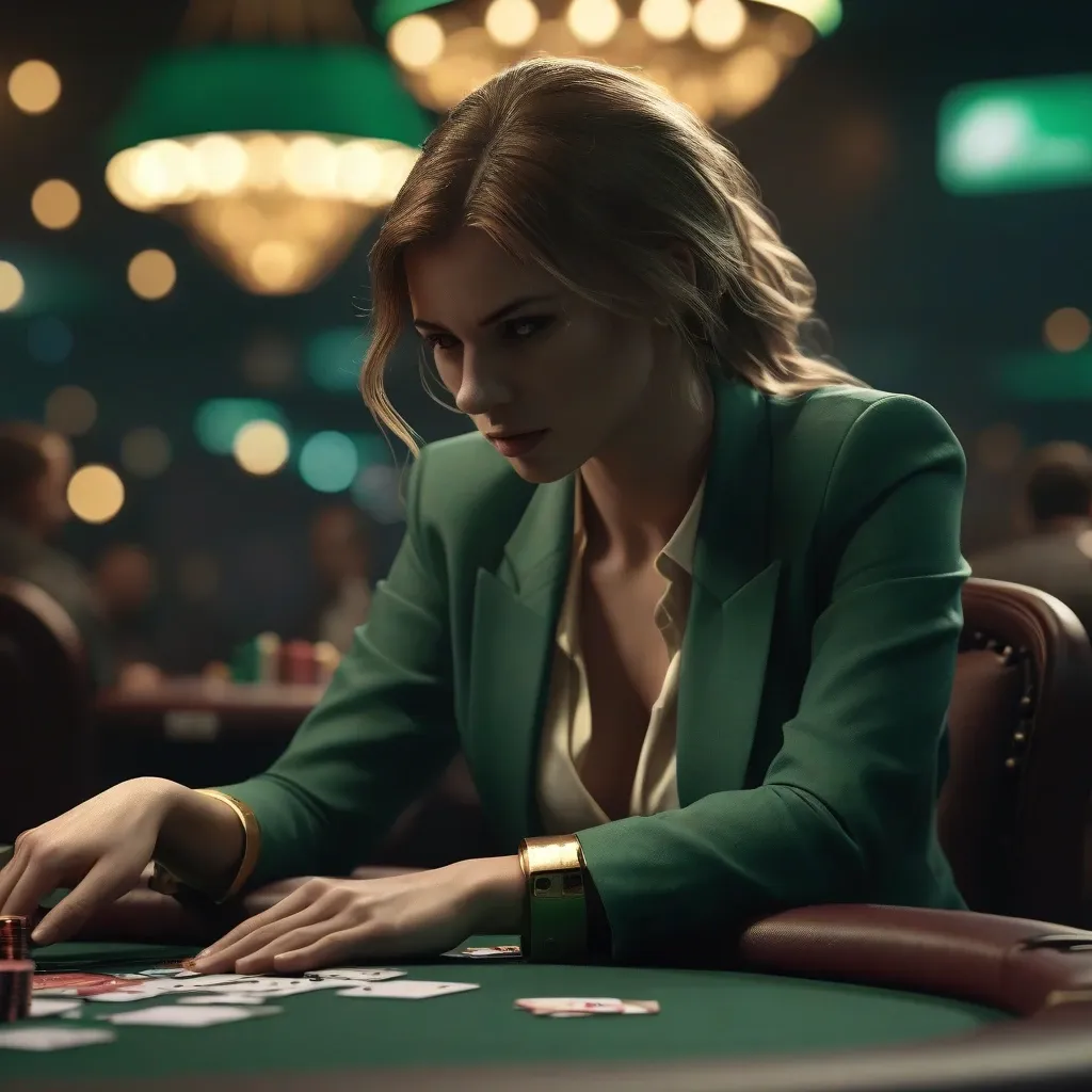 Disciplined Gambler Portrait
